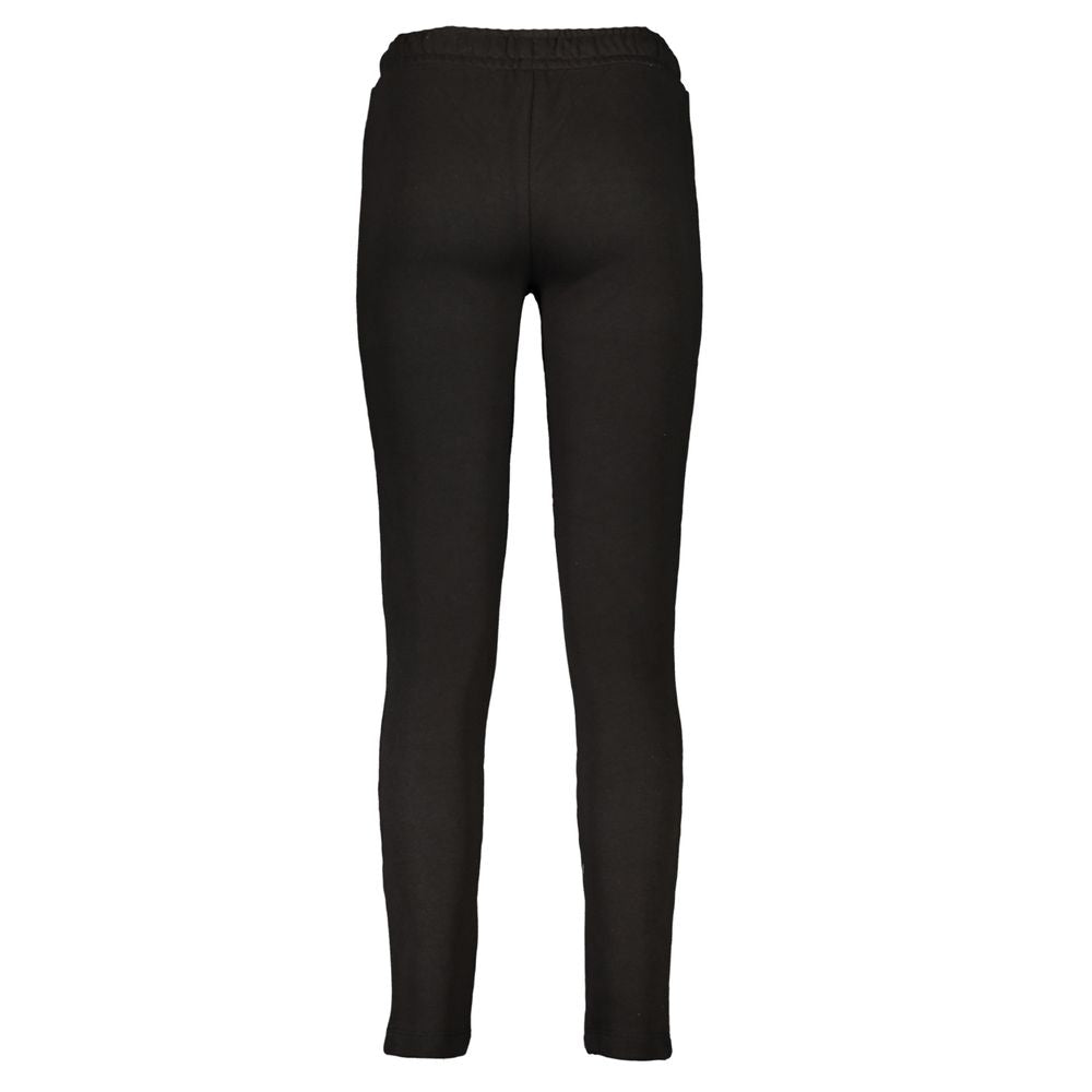 Cavalli Class Black Cotton Pant