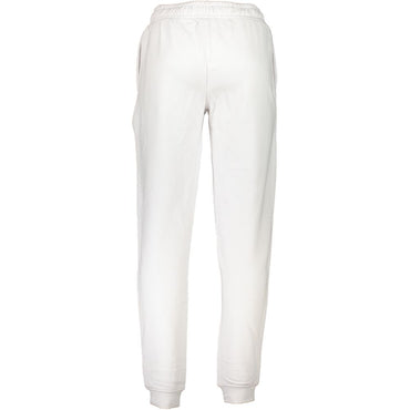 Cavalli Class Bianco Cotton Men Hoodie