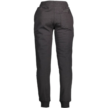 Cavalli Class Black Cotton Pant