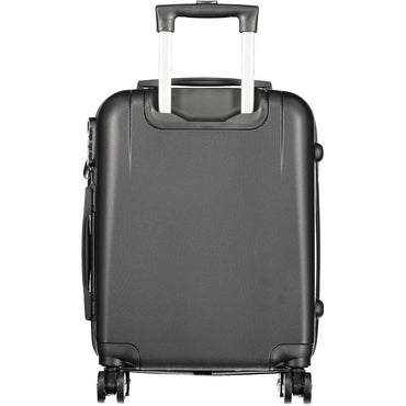 Laura Biagiotti Black Polyurethane Women's Travel Bag