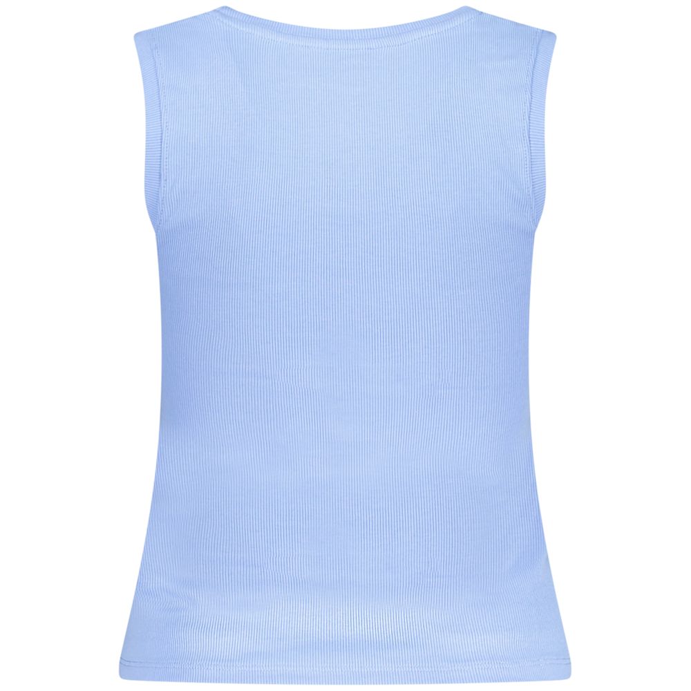 Tommy Hilfiger Azzurro Cotton Women Canotta