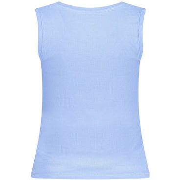 Tommy Hilfiger Azzurro Cotton Women Canotta