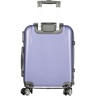 Laura Biagiotti Blue Polyurethane Women's Travel Bag