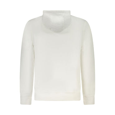 North Sails White Cotton Men's Hooded Sweatshirt