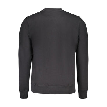 North Sails Black Cotton Mens Sweatshirt
