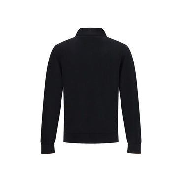 Cruna Black Wool Sweatshirt