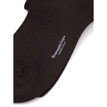 ZEGNA Brown Wool Socks