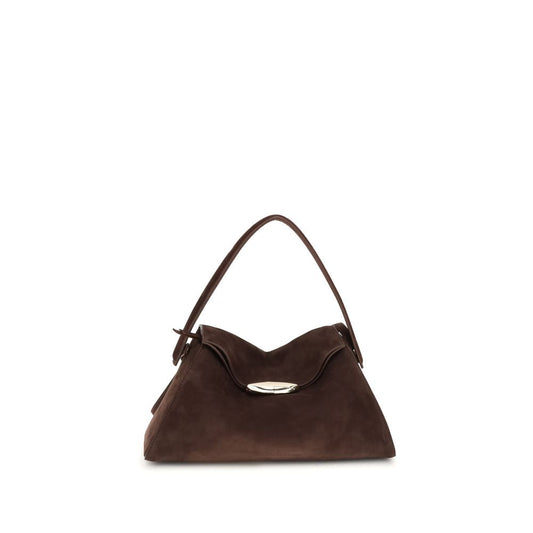 Benedetta Bruzziches Brown Calf Leather Bos Taurus Shoulder Bag