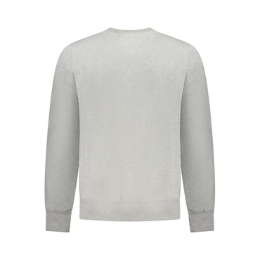 Accademia Militare Gray Cotton Men's Sweatshirt