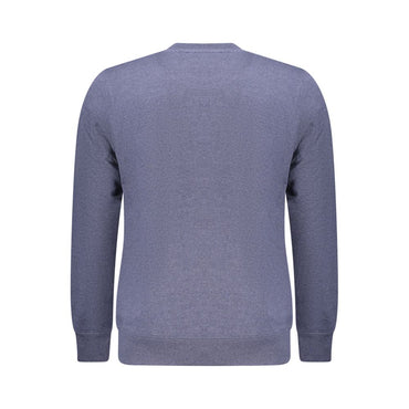 Accademia Militare Blue Recycled Cotton Men Sweatshirt
