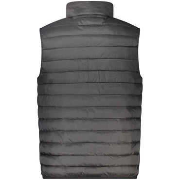 Cavalli Class Nero Polyester Men Jacket