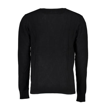 Gianmarco Venturi Black Viscose Men's Sweater