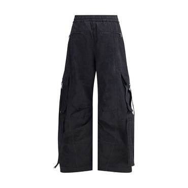 Dolce & Gabbana Black Cotton Cargo Pants
