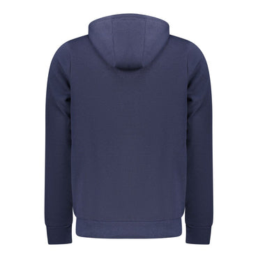 Norway 1963 Blue Cotton Men's Hooded Sweatshirt