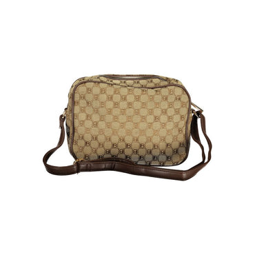 Laura Biagiotti Beige Polyester Women's Shoulder Bag