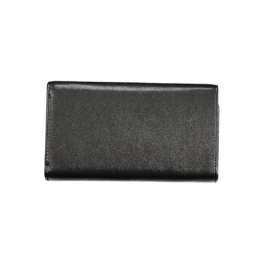Laura Biagiotti Black Polyurethane Women Wallet