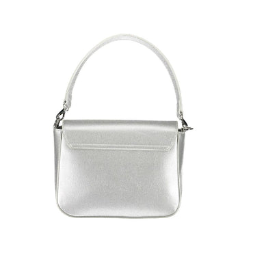 Mario Valentino Argento Polyurethane Women Handbag