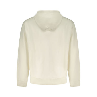 Calvin Klein White Cotton Men's Hoodie