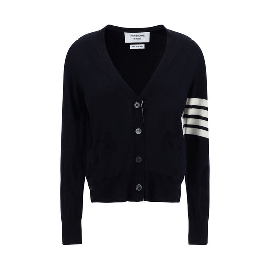 Thom Browne Blue Merino Wool Polo Shirt
