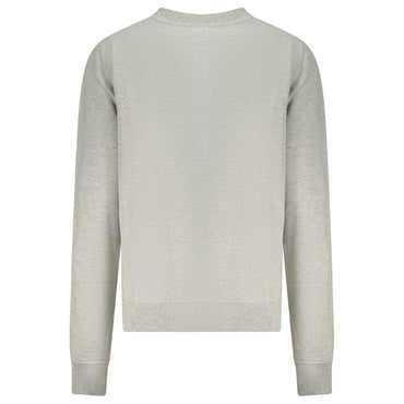 North Sails Grigio Cotton Women Sweatshirt
