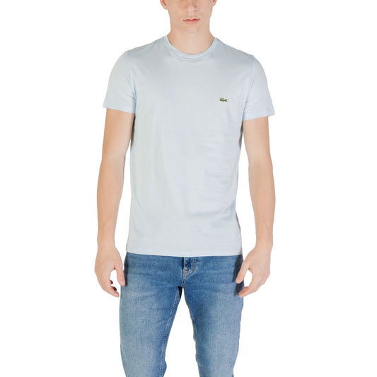 Lacoste Blue Cotton T-Shirt