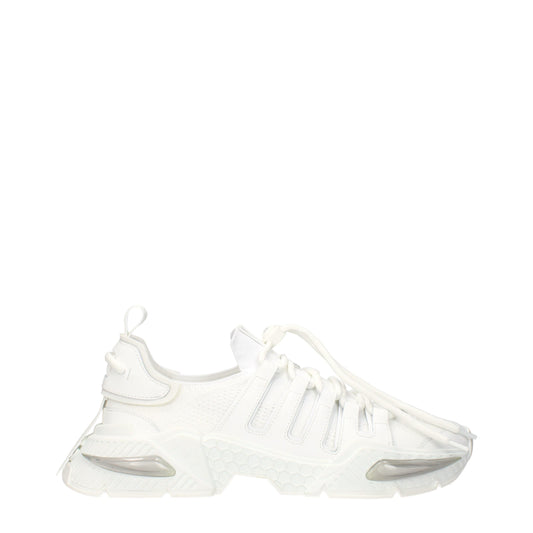 Dolce & Gabbana Blue Fabric Athletic Sneakers