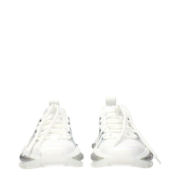 Dolce & Gabbana Blue Fabric Athletic Sneakers