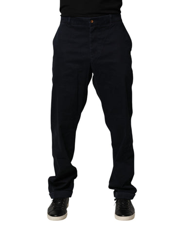 Harmont & Blaine Black Mid Waist Skinny Denim Trouser Jeans