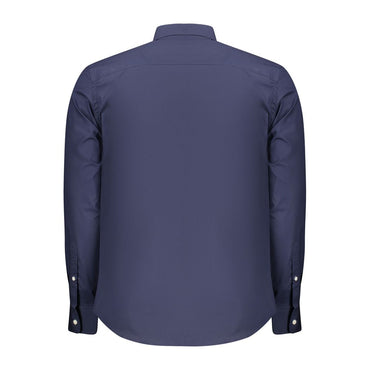 North Sails Blu Cotton Mens Shirt