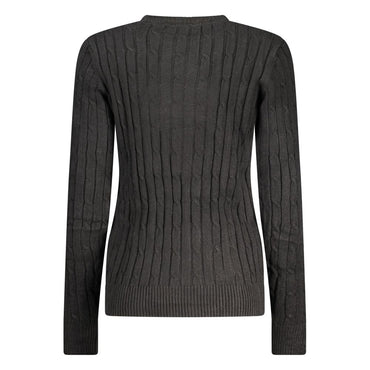 Norway 1963 Black Viscose Women's Sweater