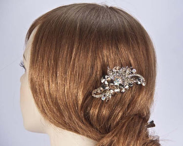Bridal antique gold hair comb headpiece buy online in Australia BR06-1