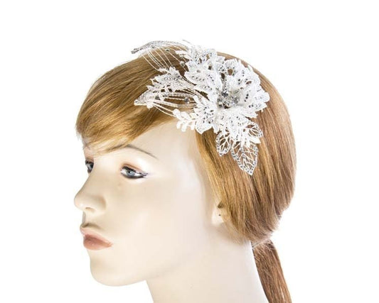 Sparkling bridal headpiece-0