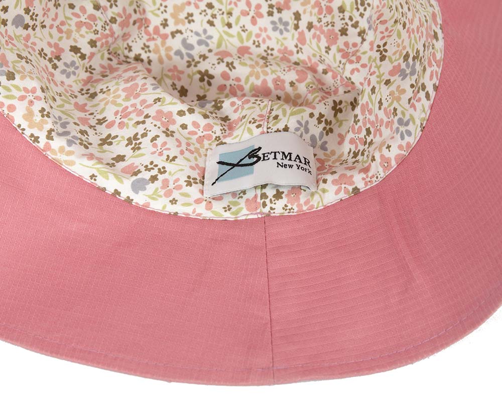 Pink ladies bucket summer beach hat