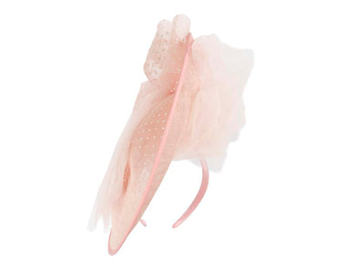 Large pink plate hatinator by Cupids Millinery Melbourne-1