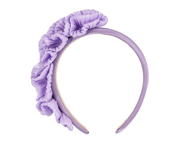 Lilac fascinator headband-1