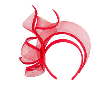 Exclusive red fascinator by Cupids Millinery-1