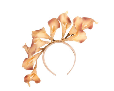 Bespoke flower headband by Cupids Millinery