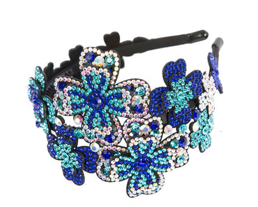 Crystals fascinator headband by Max Alexander CU625BL-1