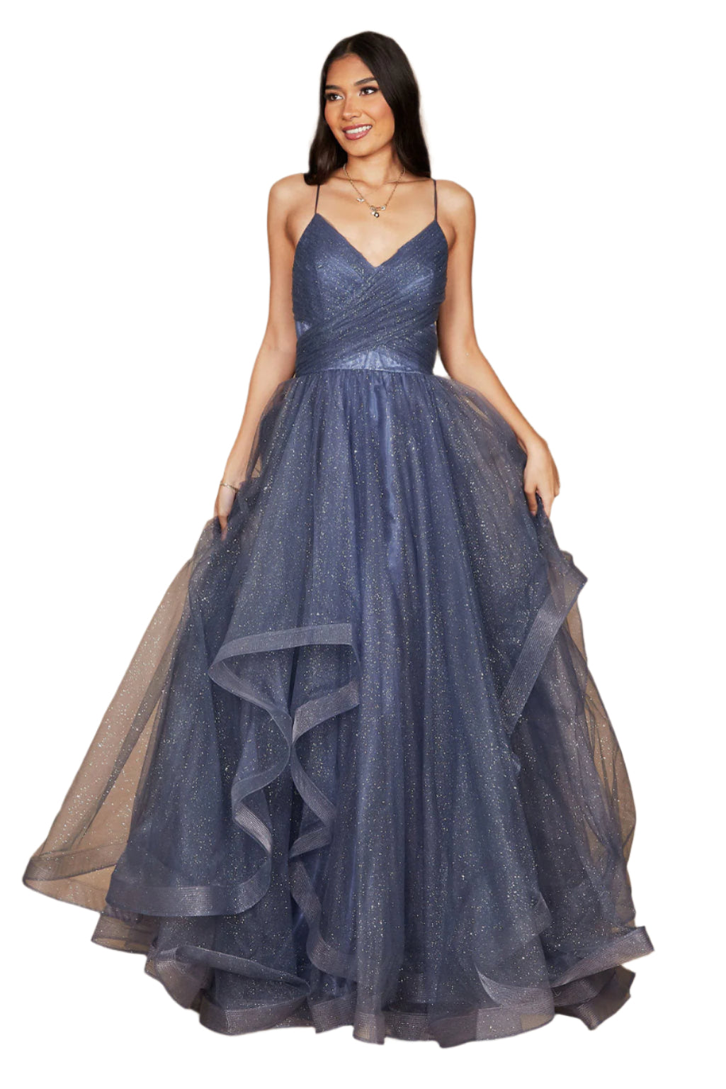 Dylan and Davids Sparkling Full-Length Formal Gown Ball Gown-7