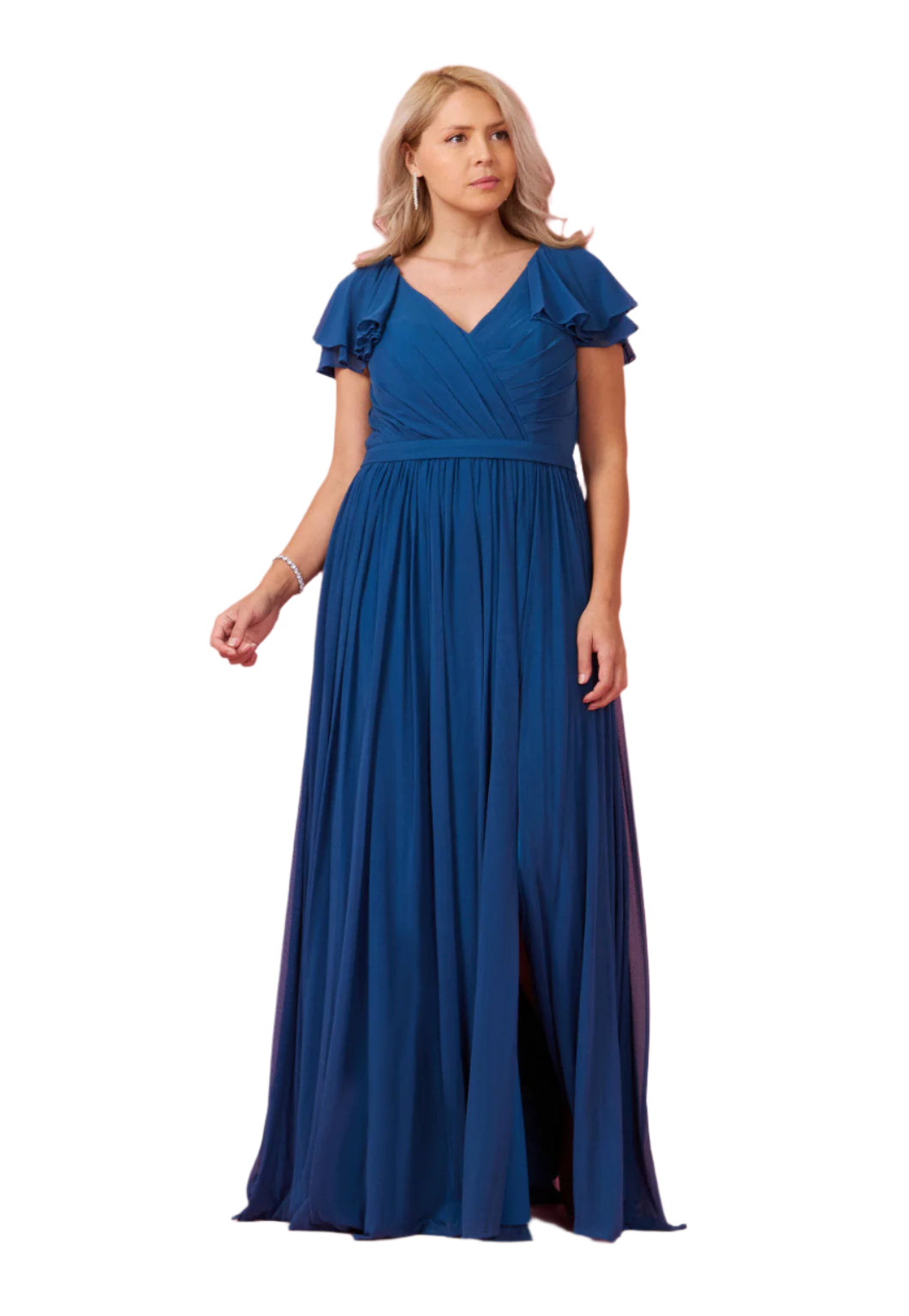 Dylan and Davids Short-Length Sleeve Formal Gown Mother of the Bride Dress-9