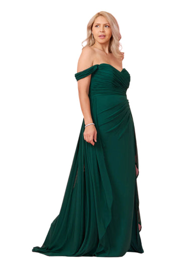 Dylan and Davids Off Shoulder Full-Length Formal Gown Evening Dress-1
