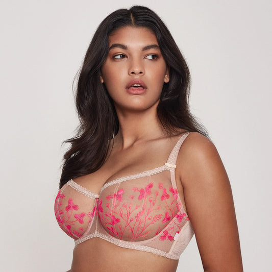 Sheer Balconette Underwire Bra Flirt-0