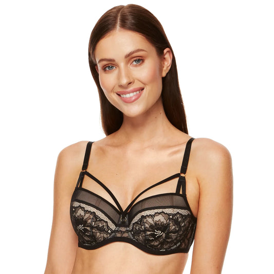 Padded Lace Underwire Bra Gorteks Gwen-0