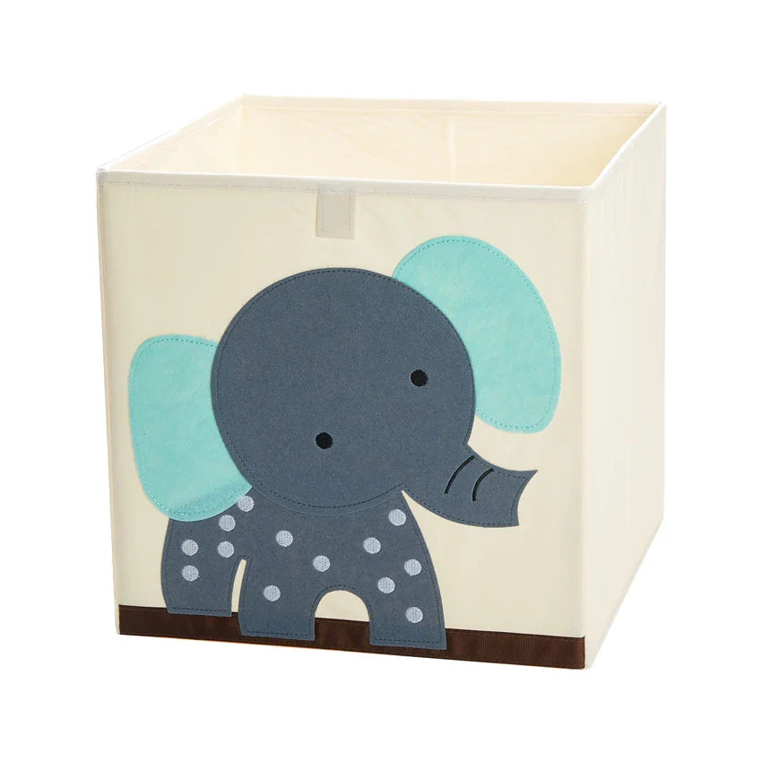 Squared Foldable Storage Box with Animals Multivariant-28