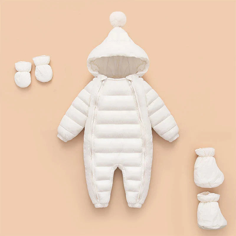 Breathable, windproof thermal suit with double zip-4