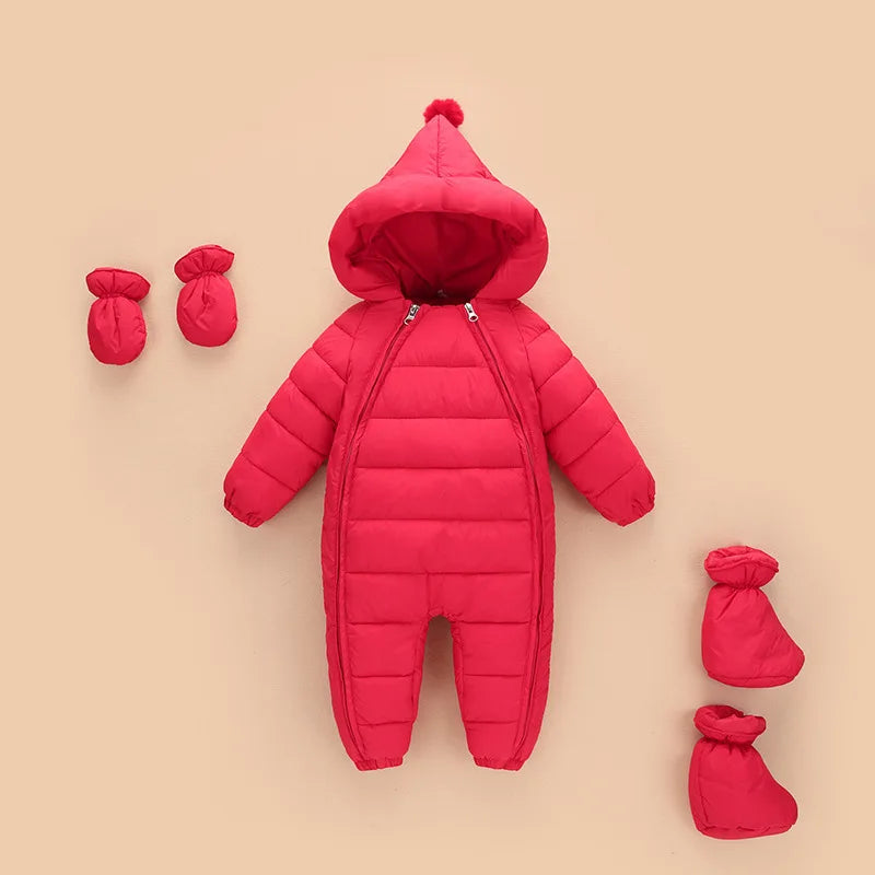 Breathable, windproof thermal suit with double zip-0