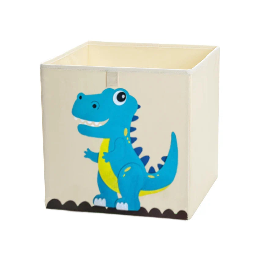 Squared Foldable Storage Box with Animals Multivariant-22
