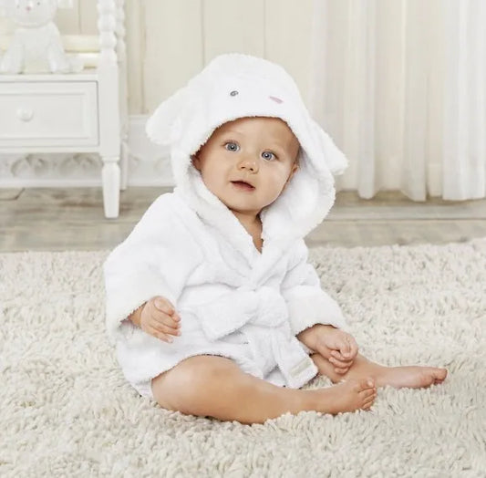 Bathrobe baby animal shape-0