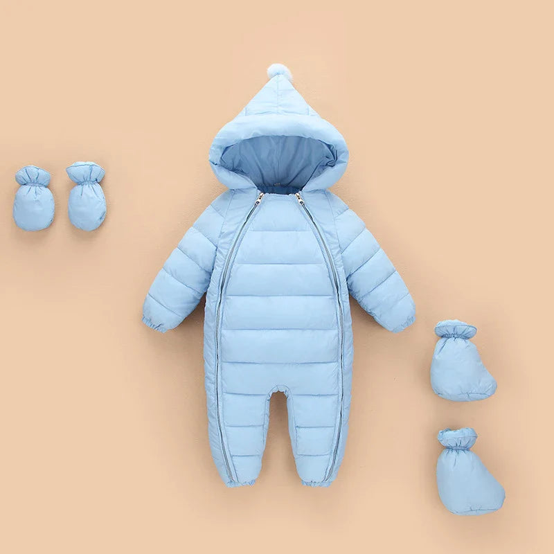 Breathable, windproof thermal suit with double zip-3