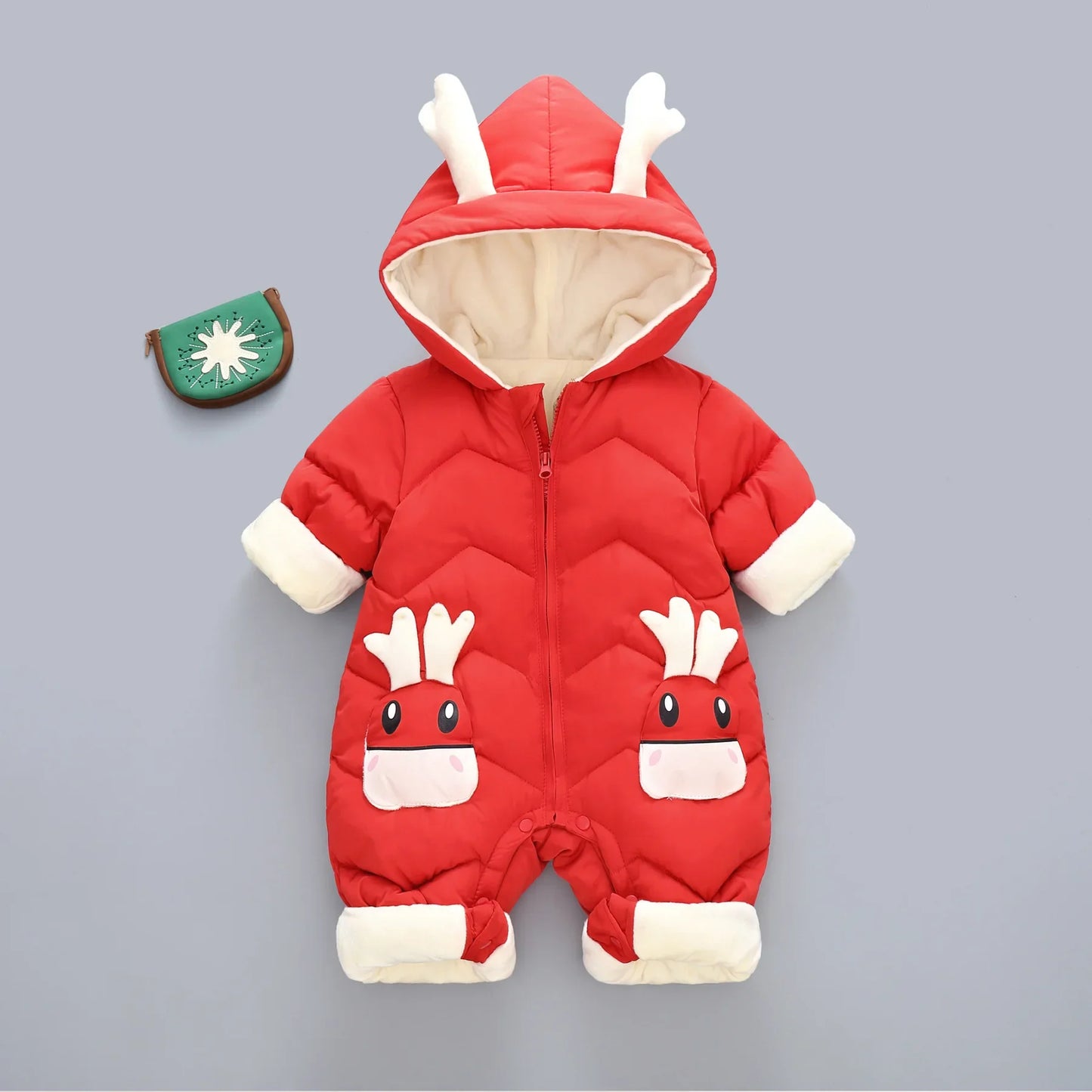 Breathable thermal suit with multicolored zip-5